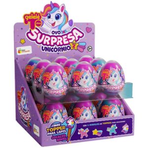 Slime Ovo Surpresa Unicornio - Imagem 1