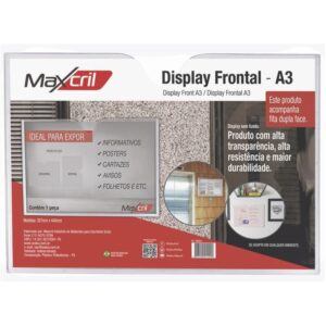 Quadro Multiuso A3 Cristal Office - Imagem 1