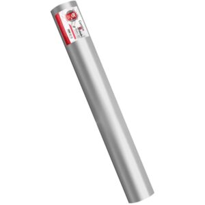 Plastico Adesivo 45CMX10M Metalico Prata PP 0,08 - Imagem 3