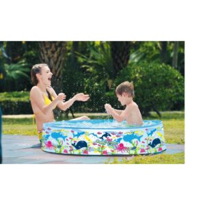 Piscina 226L Redonda Rigid Wall Pool - Imagem 1