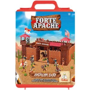 Miniatura Colecionavel Forte Apache Batalha Junior - Imagem 1