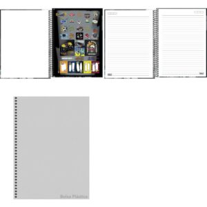 Caderno 01X1 Capa Dura do It! 80FLS. - Imagem 2