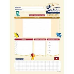 Caderno 10X1 Cp.dura Colegial Harry Potter 160FLS. I.a - Imagem 6