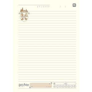 Caderno 10X1 Cp.dura Colegial Harry Potter 160FLS. I.a - Imagem 7