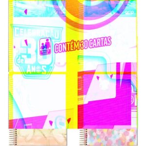 Caderno 01X1 Capa Dura La Creme 80FLS. I.a - Imagem 1