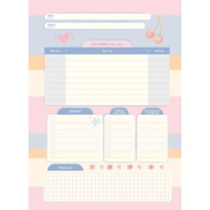 Caderno 01X1 Capa Dura La Creme 80FLS. I.a - Imagem 6