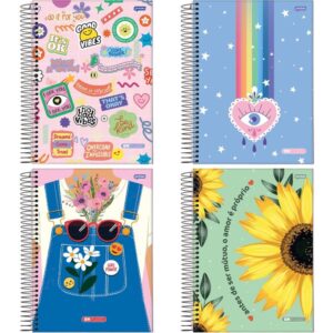 Caderno 10X1 Capa Dura On Fleek 200FLS. - Imagem 1