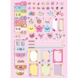 Caderno Espiral 1/4 Capa Dura Sweetness 80FLS. - Imagem 3