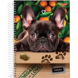 Caderno 01X1 Capa Dura Pets Love 80FLS. - Imagem 2