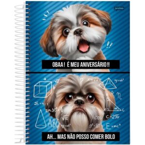 Caderno 01X1 Capa Dura Pets Love 80FLS. - Imagem 3