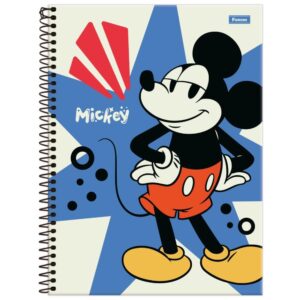 Caderno 01X1 Capa Dura Mickey 80F - Imagem 2