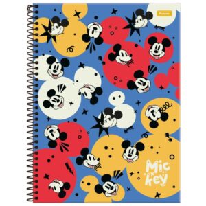 Caderno 01X1 Capa Dura Mickey 80F - Imagem 5