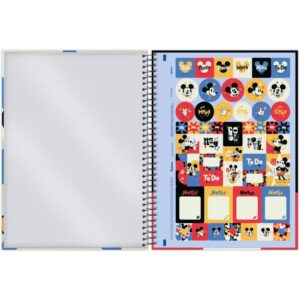 Caderno 01X1 Capa Dura Mickey 80F - Imagem 7