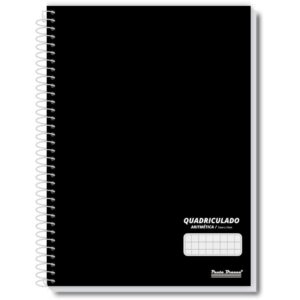 Caderno Quadriculado 1/4 07X07MM 80F Espiral Office Cd - Imagem 1