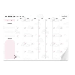 Agenda/Planner Permanente Mensal de Mesa 20FLS. - Imagem 1