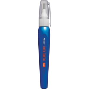 Caneta Corretiva 8ML Azul Ponta Metalica - Imagem 2