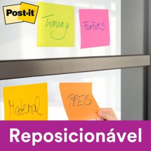 Bloco de Recado Post-It 76X76MM Pink 90FLS. - Imagem 3