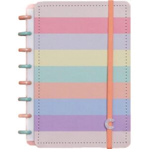Caderno Inteligente A5 Arco-Iris Pastel 80FLS.155X220 - Imagem 1