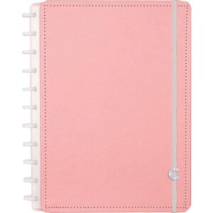 Caderno Inteligente Grande Rose Pastel 80FLS. 215X280MM - Imagem 1