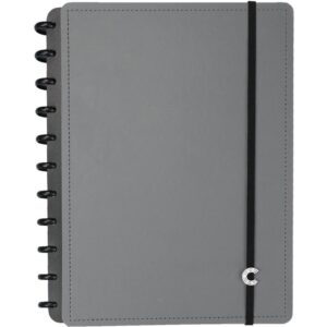 Caderno Inteligente Grande Basic Grey 80FLS. 215X280MM - Imagem 1