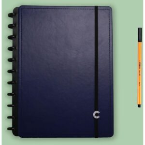 Caderno Inteligente Grande Dark Blue 80FLS. 215X280MM - Imagem 2