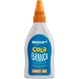 Cola Escolar 90G Branca Lavavel Blister - Imagem 1