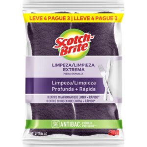 Esponja para Limpeza Scotch Brite Extrema (Roxa) - Imagem 1