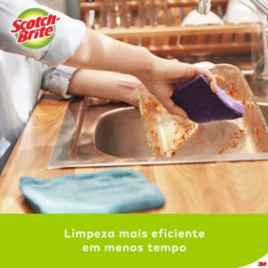 Esponja para Limpeza Scotch Brite Extrema (Roxa) - Imagem 5