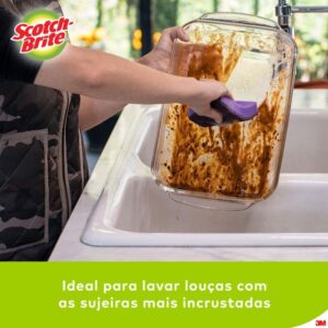 Esponja para Limpeza Scotch Brite Extrema (Roxa) - Imagem 6