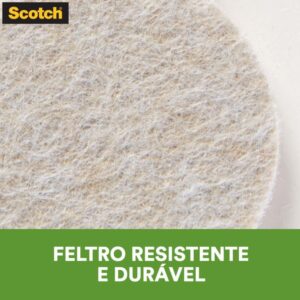 Anti-Impacto e Seguranca Feltro Adesivo Marrom P Quadr. - Imagem 2