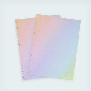 Caderno Inteligente Refil Grande Rainbow 120G.30FLS. - Imagem 2