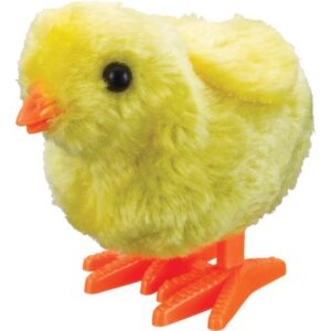 Brinquedo para Bebe Pintinho Amarelo a Corda Caixa - Imagem 2
