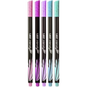 Caneta com Ponta Porosa Intensity 0.4MM Pastel 5CORES - Imagem 3