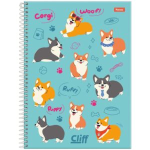 Caderno 01X1 Capa Dura Cliff Feminino 80FLS. - Imagem 9