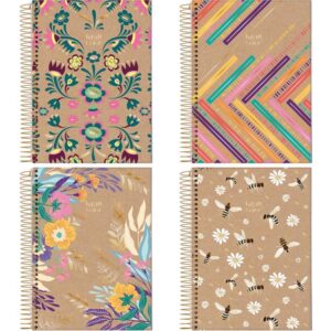 Caderno 10X1 Capa Dura Kraft Color 160FLS. I.a - Imagem 1