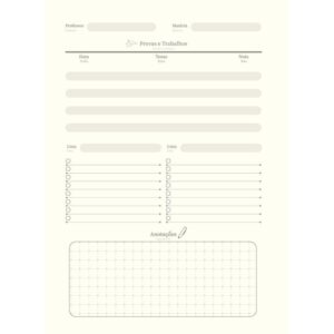 Caderno 10X1 Capa Dura Kraft Color 160FLS. I.a - Imagem 6