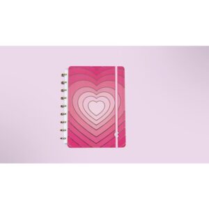 Caderno Inteligente Medio Golden Love 80FLS. 190X255MM - Imagem 3