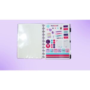 Caderno Inteligente Grande Silver Love 80FLS. 215X280MM - Imagem 1