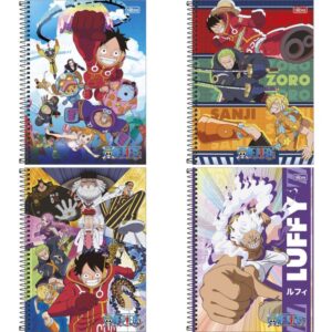 Caderno 01X1 Capa Dura One Piece 80FLS. - Imagem 1