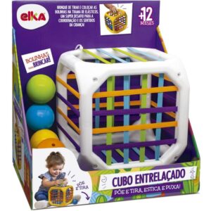 Brinquedo para Bebe Cubo Entrelacado - Imagem 3