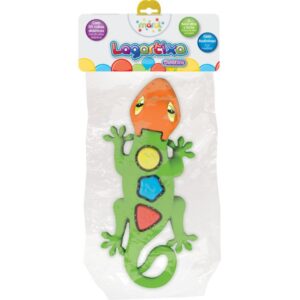 Brinquedo Educativo Lagartixa Didatica C/Blocos - Imagem 2