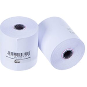 Bobina Calculadora 57MMX30M 56G 1 Via Branca - Imagem 2