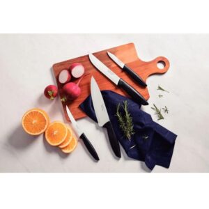Faca Jogo Plenus 4PCS Inox Cabo Pto - Imagem 3