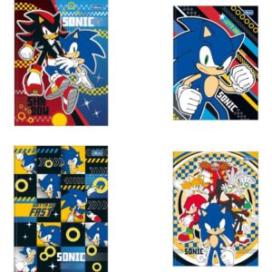 Caderno Brochurao Capa Dura Sonic 80FLS. - Imagem 1