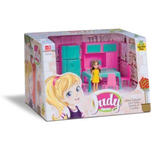 Casinha de Boneca Colecao Judy Cozinha C/Boneca - Imagem 2