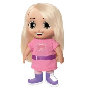 Boneco e Personagem Aventureira Rosa 14 Frases 27C - Imagem 1