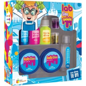 Gelele Lab Slime Tie Dye 197G - Imagem 1