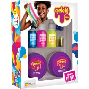 Slime Gelele Tie Dye Super 206G - Imagem 1