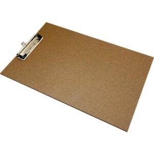 Prancheta Duratex Oficio Natural Prendedor Metal - Imagem 1