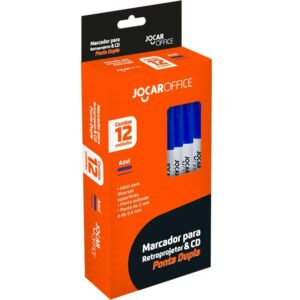 Caneta para Cd 2.0MM Jocar Duplo 2MM/0,4MM Azul - Imagem 1